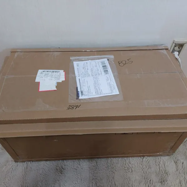 Verified buyer photo of a crystal singing bowl set received as a holiday order